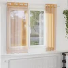Voile zavjese s ušicama 2 kom narančaste 140x175 cm