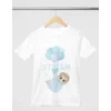 MAFIMI Ženska majica Stižem, Belo- roze