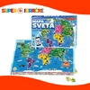 Interaktivna slagalica - Mapa sveta