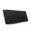 Logitech K270 Bežična tastatura, Standardne veličine, Crna