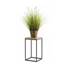 Stalak za cveće BASICLOFT 40x24 crna/braon