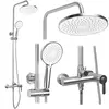 Komplet za prhanje Rea Ontario Brush Nickel