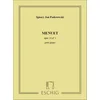 PADERWSKI:MENUET OP.14 NO.1 POUR PIANO