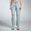 Farmerke mom fit