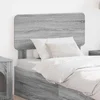 Vidaxl Vzglavje z vzglavjem Siva Sonoma 100 cm Konstruiran les