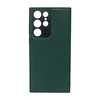 Maska za telefon LEATHER CASE za Samsung S22 Ultra, Zelena