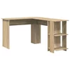 Kutni stol Sonoma hrast 140 x 113,5 x 75 cm Konstruirano drvo