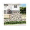 Lučne gabionske košare 18kom 200x50x160/180cm pocinčano željezo