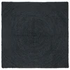 Tepisi za područja Tamnosiva 120 x 120 cm Juta