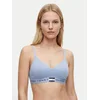 Tommy Hilfiger Trikotni nedrček UW0UW05715 Svetlo modra