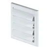 Ventilac. rešetka EXCLUSIVE 14x14 fi 100 bela Awenta