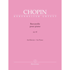 CHOPIN:BARCAROLLE OP.60 FOR PIANO
