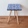 Hanah Home Klub sto Shp42, 35x42x35 cm, Plavi