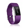 BStrap Fitbit Charge 2 Silicone Diamond (Small) pašček, Purple