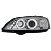 OEM Kristalni farovi Angel Eyes Opel Astra G (98-04), Hrom