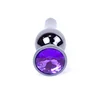 Gardj Europe MyLove Toys – Nakit Dark Silver BUTT PLUG – Vijoličen