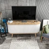 Hanah home TV Komoda Stor Smeđe-Bela