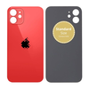 Apple iPhone 12 - steklo zadnjega ohišja (rdeča)