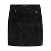 KARL LAGERFELD JEANS Krilo črn denim
