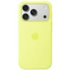 iPhone 17 Pro Silicone Case with MagSafe – Neon Yellow