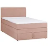 BOXSPRING KREVET WICKIE 140/200 cm , ružičasta