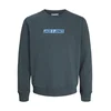 Jack & Jones Junior Majica JJMunk svetlo modra/bazaltno siva