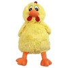 Piskajoč rumen piščanec iz pliša, 38 cm