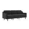 Atelier del Sofa Trosed Robin Extra 3, 220x84x87cm, Antracit