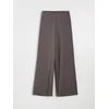 Sinsay - Wide leg pantalone sa svetlucavim prugama - tamno siva