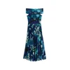Desigual Obleka nočno modra / nebeško modra / svetlo modra