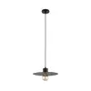 Luster na sajli EMELI 1xE27/15W/230V, crne boje