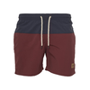 Urban Classics Kratke kopalne hlače, rdeča