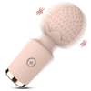 Sunfo Strawberry - vodoodporni mini masažni vibrator z možnostjo polnjenja (roza)