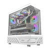 darkFlash Ohišje za računalnik DS950 (belo) + 6 ventilatorjev