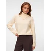 VERO MODA Pulover VMHAZEL šampanjec