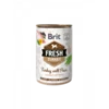 Brit Fresh Dog Turkey with Peas 400g