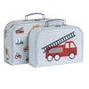 A Little Lovely Company - Set dveh kovčkov, Vehicles