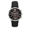 Ročna ura Emporio Armani Renato AR11431 Black/Silver