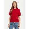 Tommy Hilfiger Polo majica WW0WW45652 Rdeča Regular Fit