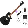 PSD Guitars LSP-100M SET Matte Black Električna kitara