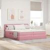 Krevet s od storage s madracem Ružičasta 100 x 200 cm