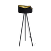Stojeća lampa GALAXY 1xE27/60W/230V crna/wenge