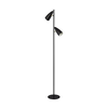 Searchlight EU60971BK - Stojeća lampa STYLUS 2xE14/7W/230V crna