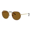 Ray-Ban Sunčane naočare Jack 0RB3565 927533 53, Okrugle, Smeđe
