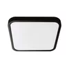 LED Kopalniška stropna svetilka LED/18W/230V IP44 3000K 25x25 cm črna