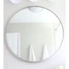 Ceramica lux Ogledalo alu-ram fi 80, silver, bez led-a - CL8 300044