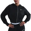 Nike Ženska dukserica NSW Phoenix Crop HV2426, Crna