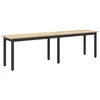 Vidaxl klop Sonoma 160 x 35 x 45 cm Konstruiran les