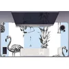 Decormat Namizna podloga Flaming and pineapple 90x45 cm