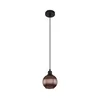 Globo 15638B - Visilica na sajli ZUMBA 1xE27/25W/230V prečnik 15 cm bakar